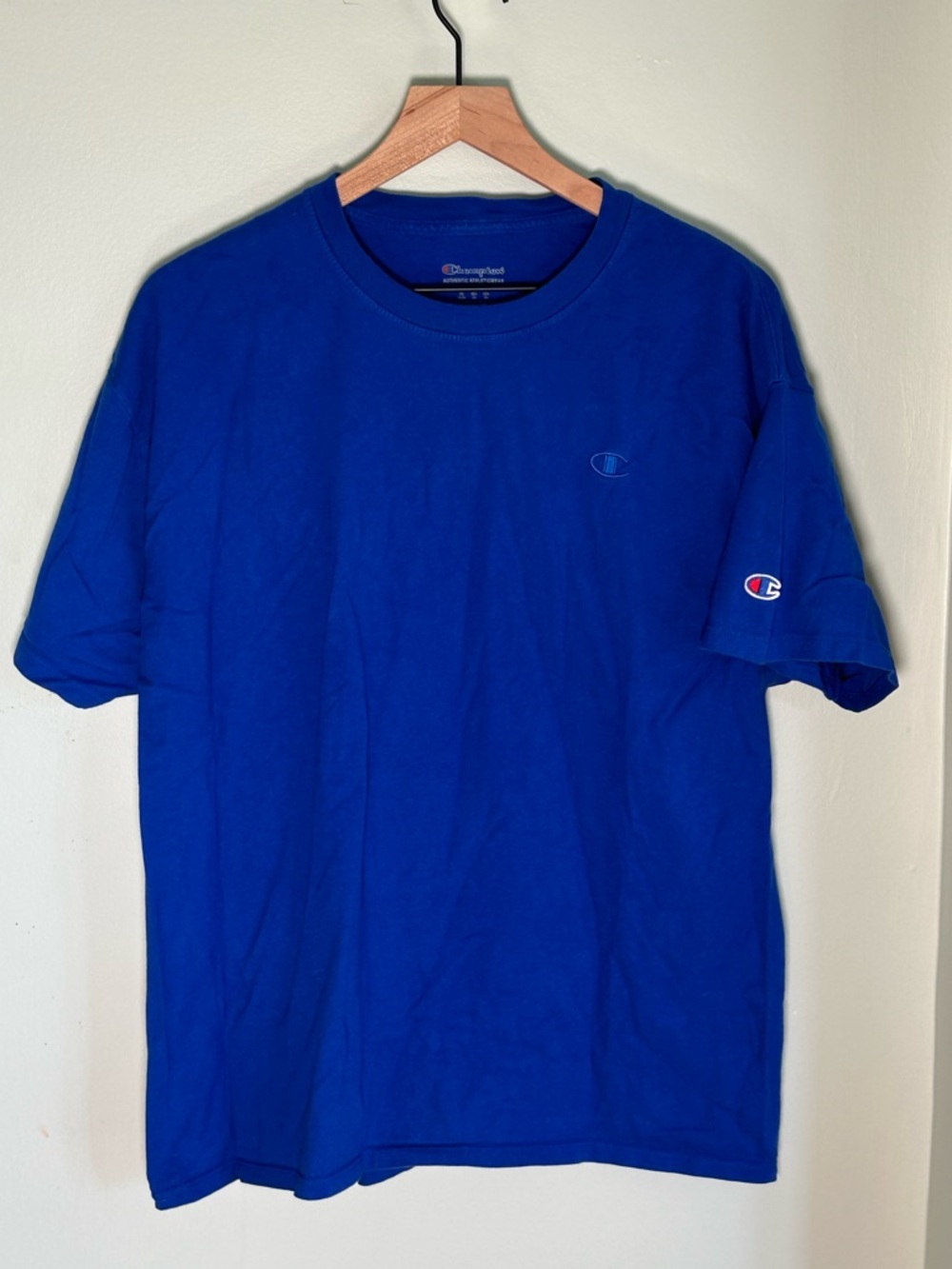 Champion Short Sleeve Crew Tee - Blue
